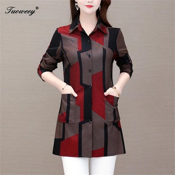 2021 spring stye thick women's shirts red plus size 5xl o neck geometry elegant blusas women blouse fashion new mother 210225, White
2021 spring stye thick women's shirts red plus size 5xl o neck geometry elegant blusas women blouse fashion new mother 210225, White