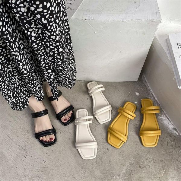 slippers soft leather comfortable women summer 2021 flat heels beach casual slides shoes outdoor sandals flip flops muter, Black
slippers soft leather comfortable women summer 2021 flat heels beach casual slides shoes outdoor sandals flip flops muter, Black