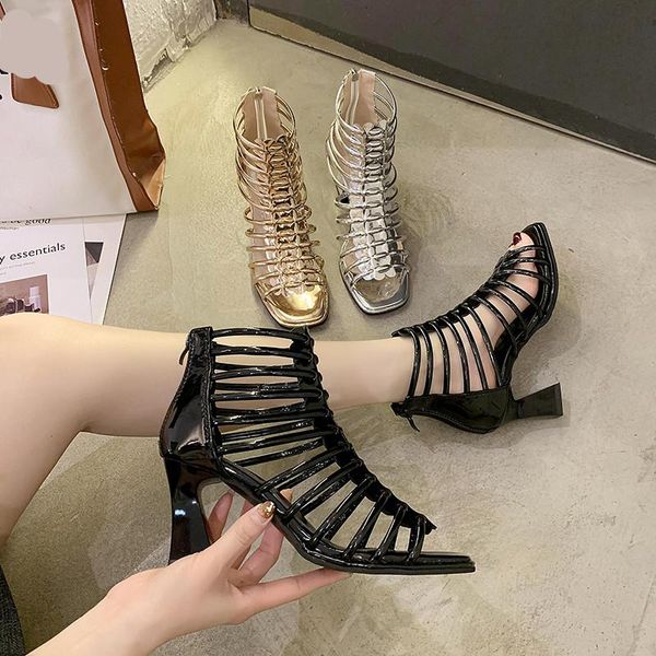 sandals retro woman shoes high heel suit female beige 2021 summer open toe original high-heeled girls block comfort gladiato, Black 
sandals retro woman shoes high heel suit female beige 2021 summer open toe original high-heeled girls block comfort gladiato, Black