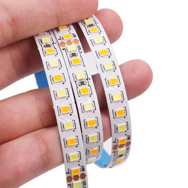 24v led strip light cct(white+warm white) flexible led tape smd 2835 168leds/m non waterproof light lamp 8mm pcb 5m/lot
24v led strip light cct(white+warm white) flexible led tape smd 2835 168leds/m non waterproof light lamp 8mm pcb 5m/lot