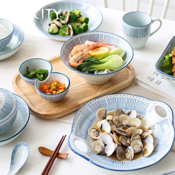 fancity japanese-style tableware bowls and plates single creative personality household double ear bowl ceramic rice bowl noodle
fancity japanese-style tableware bowls and plates single creative personality household double ear bowl ceramic rice bowl noodle