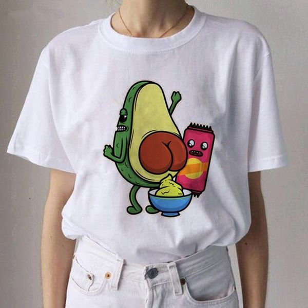 fashion avocado tshirt women clothes new harajuku grunge femme tee shirt kawaii 90s graphic t shirt funny vegan female t-shirt, White
fashion avocado tshirt women clothes new harajuku grunge femme tee shirt kawaii 90s graphic t shirt funny vegan female t-shirt, White