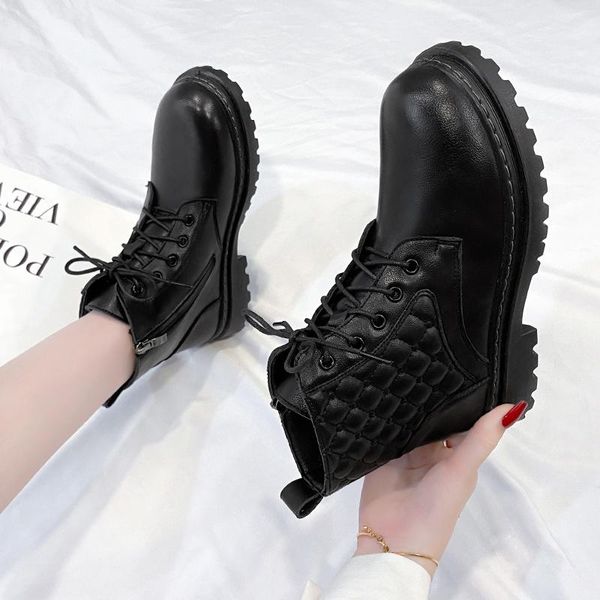 boots lace up women's low shoes luxury designer boots-women flat heel round toe winter footwear mid calf mid-calf fashion rock 2, Black
boots lace up women's low shoes luxury designer boots-women flat heel round toe winter footwear mid calf mid-calf fashion rock 2, Black