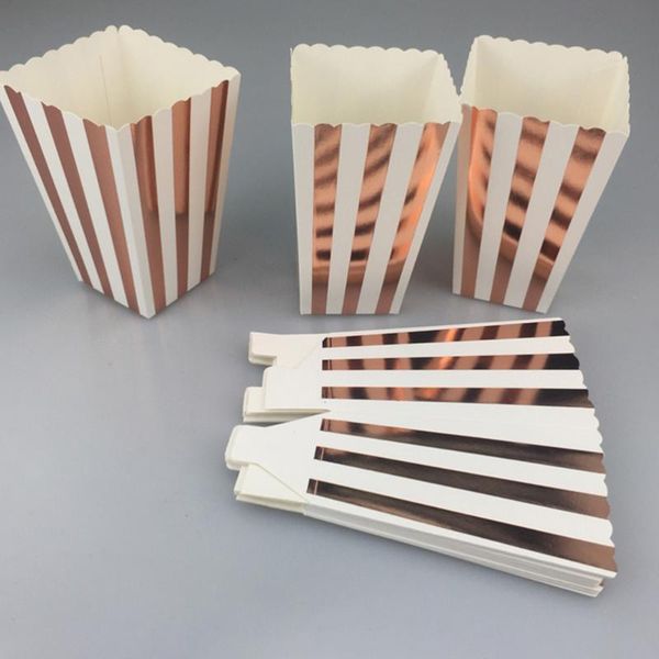 50pcs popcorn paper boxes chicken cartons snack container for party (25pcs rose gold vertical stripe + 25pcs rose gold thread)
50pcs popcorn paper boxes chicken cartons snack container for party (25pcs rose gold vertical stripe + 25pcs rose gold thread)