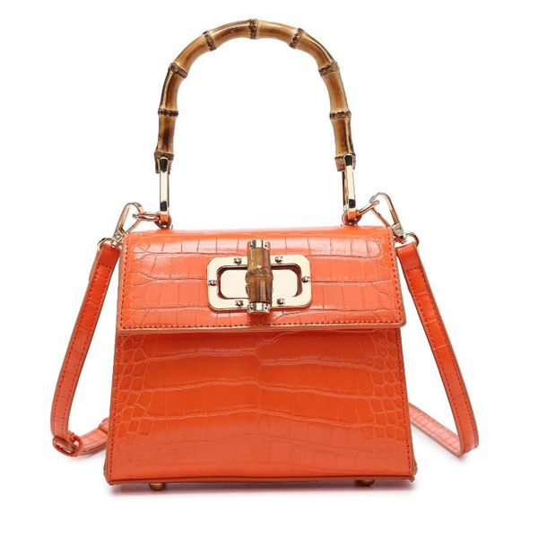 evening bags crocodile orange leather tote bamboo handle fashion bag ladies elegant
evening bags crocodile orange leather tote bamboo handle fashion bag ladies elegant