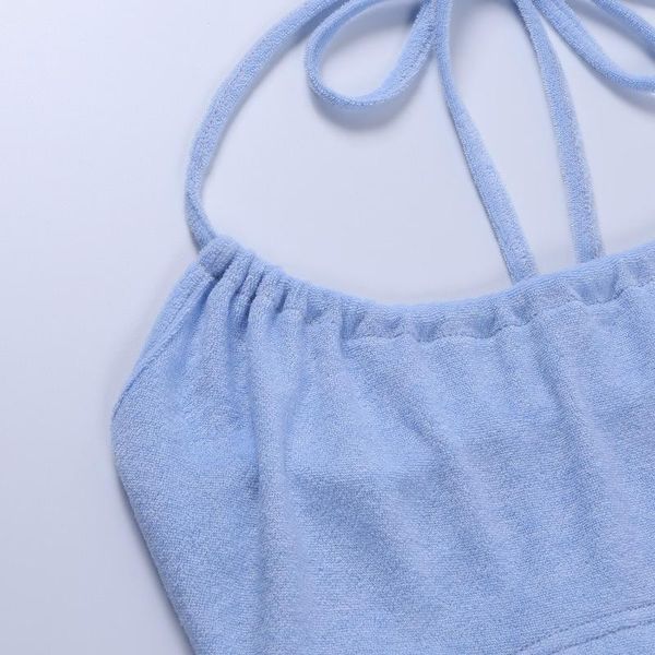 women's tracksuits casual women 2 piece set sleeveless halter strapless crop loose pants femmal solid streetwear 2021, Gray
women's tracksuits casual women 2 piece set sleeveless halter strapless crop loose pants femmal solid streetwear 2021, Gray