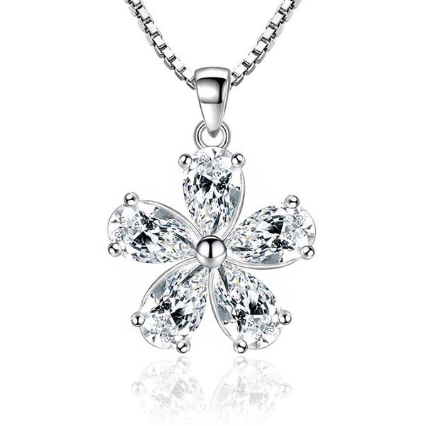 pendant necklaces wholesal 12pcs/lot flower zirconia crystal pendants necklace box chain choker collares jewelry gifts for women girls, Silver
pendant necklaces wholesal 12pcs/lot flower zirconia crystal pendants necklace box chain choker collares jewelry gifts for women girls, Silver