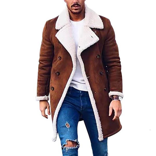 2021 fashion velo composite suede jacket woolen warm winter coats trench long casual outwear male thick windbrkeaker rjs7, Black
2021 fashion velo composite suede jacket woolen warm winter coats trench long casual outwear male thick windbrkeaker rjs7, Black