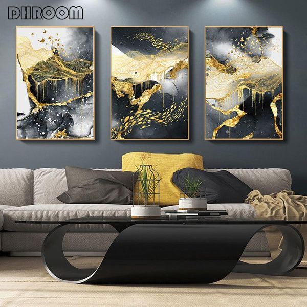 gold abstract canvas poster print light luxury ink landscape painting simplicity modern wall picture for living room home decor
gold abstract canvas poster print light luxury ink landscape painting simplicity modern wall picture for living room home decor