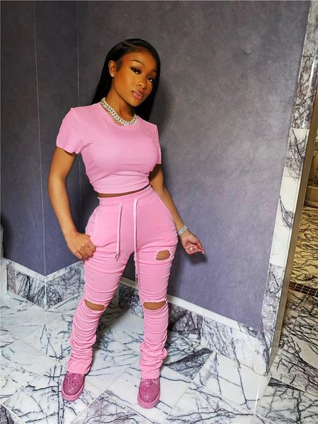 summer two piece set ruched pleated stacked pants women tracksuit matching set hollow out skinny bodycon club outfits, Gray
summer two piece set ruched pleated stacked pants women tracksuit matching set hollow out skinny bodycon club outfits, Gray