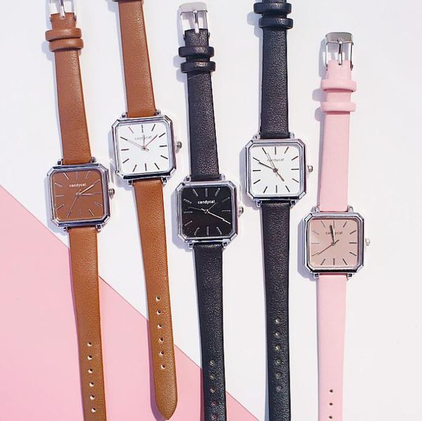 wristwatches women square simple watch luxury ladies quartz analog relogio feminino zegarek damski, Slivery;brown
wristwatches women square simple watch luxury ladies quartz analog relogio feminino zegarek damski, Slivery;brown