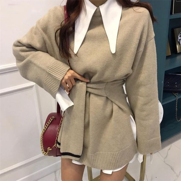 women's sweaters autumn winter high-quality women sweetest knitted fashion comfortable sweater long sleeve pullover solid female, White;black
women's sweaters autumn winter high-quality women sweetest knitted fashion comfortable sweater long sleeve pullover solid female, White;black