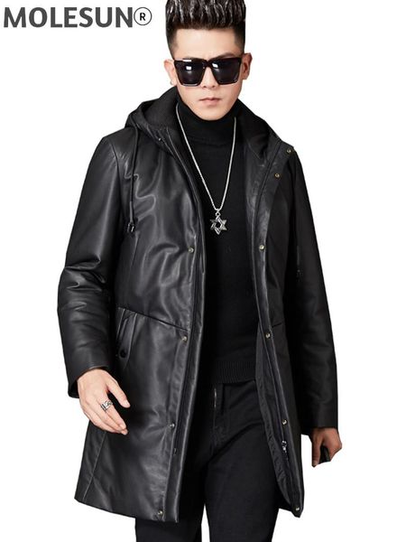 men's leather & faux akoosun men clothing genuine winter down jacket male 5xl hooded real sheep shearling coat thick windbreaker ropa l, Black
men's leather & faux akoosun men clothing genuine winter down jacket male 5xl hooded real sheep shearling coat thick windbreaker ropa l, Black