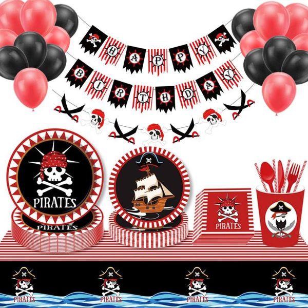 disposable dinnerware pirate theme tableware party decorations kids baby shower 1st supplies paper plates birthday decoration
disposable dinnerware pirate theme tableware party decorations kids baby shower 1st supplies paper plates birthday decoration