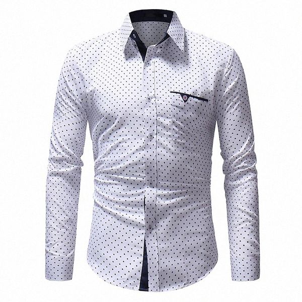 men's shirt polka dot button down collar daily work long sleeve business basic white navy blue h69t#, White;black
men's shirt polka dot button down collar daily work long sleeve business basic white navy blue h69t#, White;black