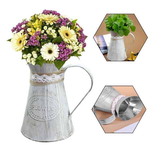 vases vintage tin bucket fashionable iron flower vase retro metal jugs for home office party festival decoration wrought country style
vases vintage tin bucket fashionable iron flower vase retro metal jugs for home office party festival decoration wrought country style