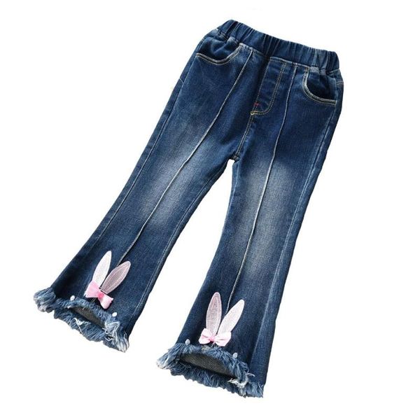 2021 new girls denim trousers children fashion flared jeans spring autumn pants baby kids infant clothing, Blue
2021 new girls denim trousers children fashion flared jeans spring autumn pants baby kids infant clothing, Blue