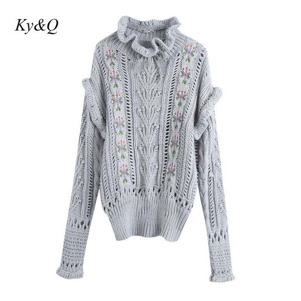 women's sweaters 2021 fall trend novel fashion european embroidery knit sweater women sweet top, White;black
women's sweaters 2021 fall trend novel fashion european embroidery knit sweater women sweet top, White;black