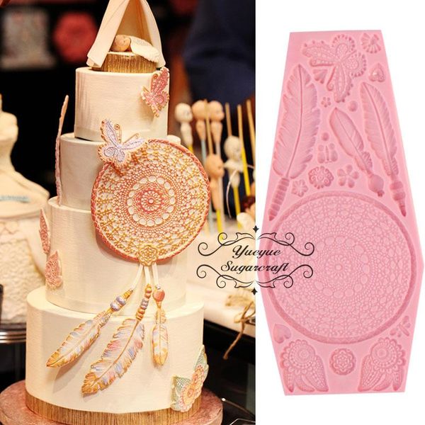 baking moulds yueyue sugarcraft dreamcather silicone mold fondant cake decorating tools chocolate gumpaste
baking moulds yueyue sugarcraft dreamcather silicone mold fondant cake decorating tools chocolate gumpaste