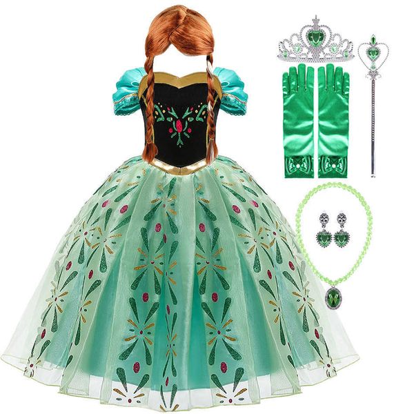 children halloween costumes baby girl anna dress frozen kids anna snow queen cosplay costume girl princess dress 3-10 years g1026, Red;yellow
children halloween costumes baby girl anna dress frozen kids anna snow queen cosplay costume girl princess dress 3-10 years g1026, Red;yellow