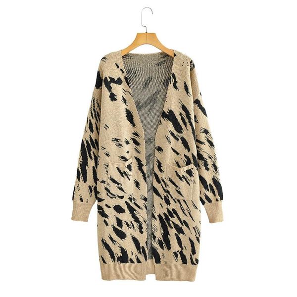 women's knits & tees xikom autumn leopard cardigan for women ladies v neck long sleeve knitted sweater streetwears oversize female, White
women's knits & tees xikom autumn leopard cardigan for women ladies v neck long sleeve knitted sweater streetwears oversize female, White