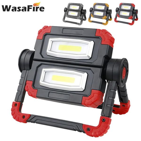 wasafire portable spotlight cob work light usb rechargeable ip44 waterproof outdoor travel lamp for camping lantern
wasafire portable spotlight cob work light usb rechargeable ip44 waterproof outdoor travel lamp for camping lantern
