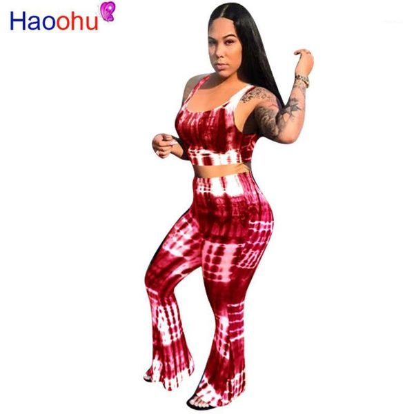 tie dye plus size two piece set women summer clothes crop and flare pant suit 2 matching sets club outfits women's tracksuits, Gray
tie dye plus size two piece set women summer clothes crop and flare pant suit 2 matching sets club outfits women's tracksuits, Gray
