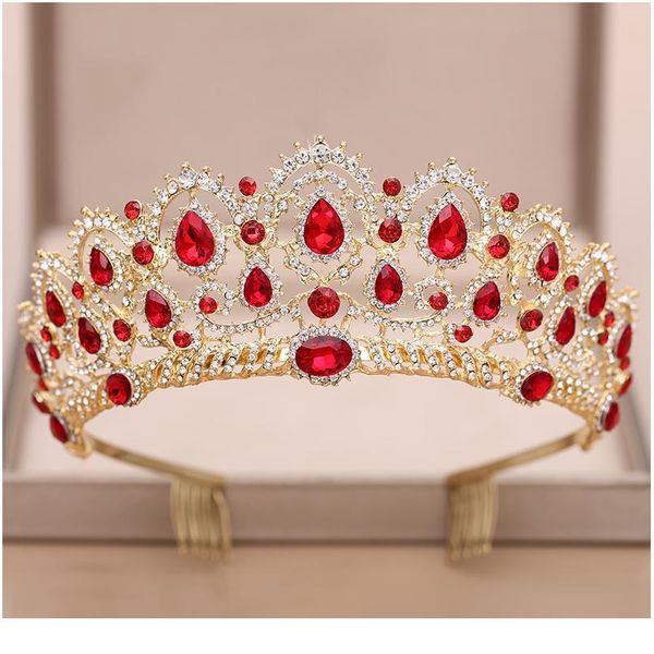ailibride tiara wedding crown wedding hair accessories red crystal rhinestone tiaras and crowns for bridal wedding hair qylefq
ailibride tiara wedding crown wedding hair accessories red crystal rhinestone tiaras and crowns for bridal wedding hair qylefq