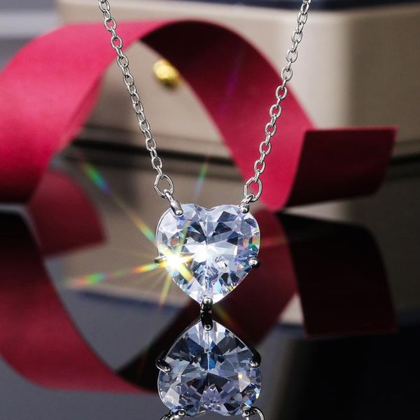 pendant necklaces jk selling big crystal heart cubic zirconia necklace women romantic bridal wedding simple stylish, Silver
pendant necklaces jk selling big crystal heart cubic zirconia necklace women romantic bridal wedding simple stylish, Silver