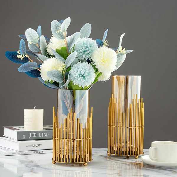 vases luxury glass vase with metal base creative flower arrangement home living room decoration furnishings housewarming gifts crafts
vases luxury glass vase with metal base creative flower arrangement home living room decoration furnishings housewarming gifts crafts