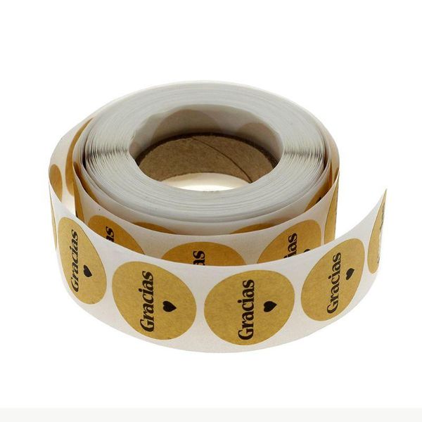 gift wrap 500pcs kraft gracias spanish thank you labels stickers envelope package seal
gift wrap 500pcs kraft gracias spanish thank you labels stickers envelope package seal