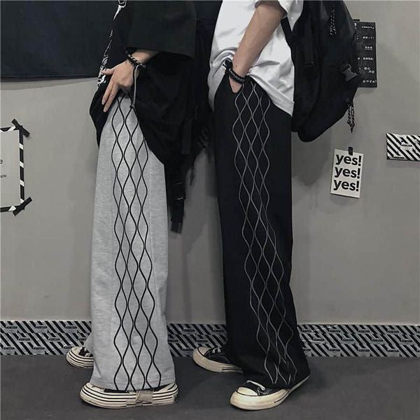 women's pants & capris men's and spring summer south korea dark black fishnet printing loose versatile casual wide leg fashion, Black;white
women's pants & capris men's and spring summer south korea dark black fishnet printing loose versatile casual wide leg fashion, Black;white