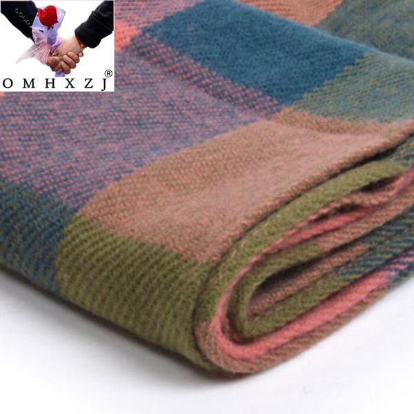 scarves omh wholesale autumn and winter scarf korean version cashmere plaid shawl cloak wz09, Blue;gray
scarves omh wholesale autumn and winter scarf korean version cashmere plaid shawl cloak wz09, Blue;gray