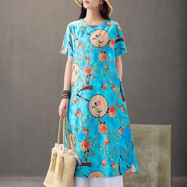 cotton linen chinese dress qipao cheongsam dress short sleeve vintage chinese style clothing women dresses summer 2021 10352, Red
cotton linen chinese dress qipao cheongsam dress short sleeve vintage chinese style clothing women dresses summer 2021 10352, Red
