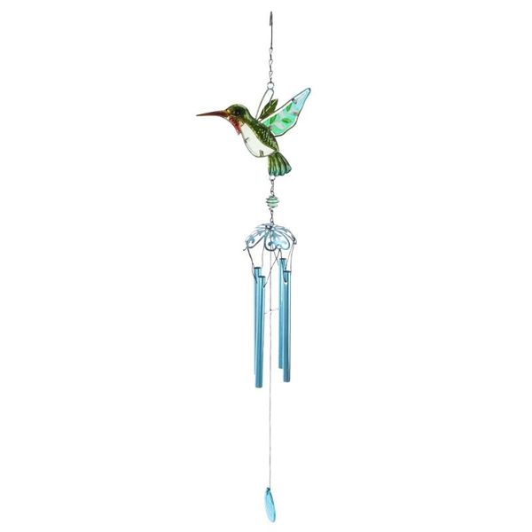 decorative objects & figurines 1pc glass hummingbird wind chime iron tube aeolian bells craft for home garden decoration
decorative objects & figurines 1pc glass hummingbird wind chime iron tube aeolian bells craft for home garden decoration