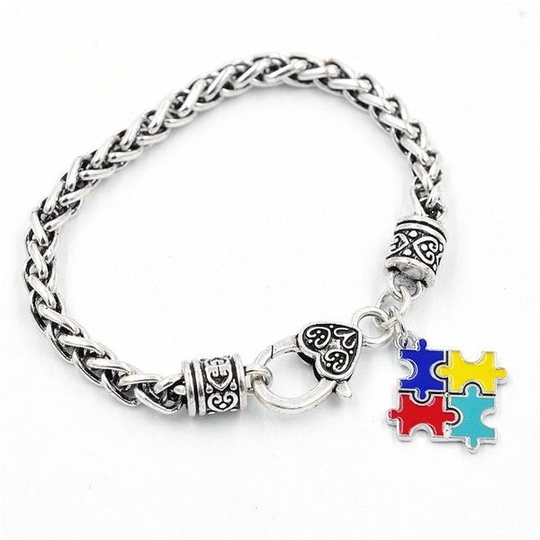 link, chain fashion color puzzle crystal bracelet men's and women's exquisite geometric, Black
link, chain fashion color puzzle crystal bracelet men's and women's exquisite geometric, Black
