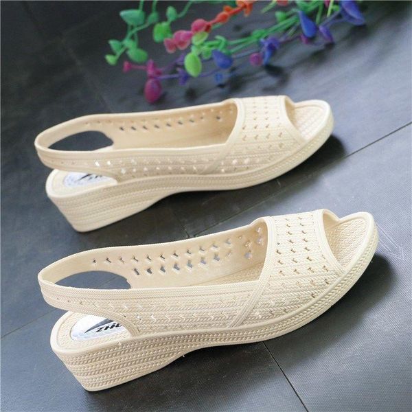 sandals women brand non-slip 2021 lady heel slippers plastic female girls wedge garden shoes cool water beach mule, Black
sandals women brand non-slip 2021 lady heel slippers plastic female girls wedge garden shoes cool water beach mule, Black
