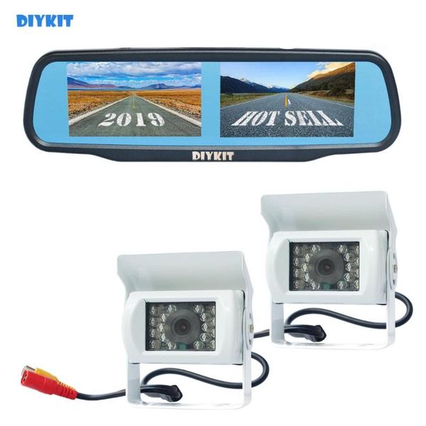 car rear view cameras& parking sensors diykit 4.3" rearview mirror monitor + ir night visioin ccd waterproof reverse backup truck bus c
car rear view cameras& parking sensors diykit 4.3" rearview mirror monitor + ir night visioin ccd waterproof reverse backup truck bus c