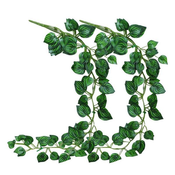 decorative flowers & wreaths 2pcs simulation artificial rattan wall mounted green leaf decor silk climbing plant decoration for home party w
decorative flowers & wreaths 2pcs simulation artificial rattan wall mounted green leaf decor silk climbing plant decoration for home party w