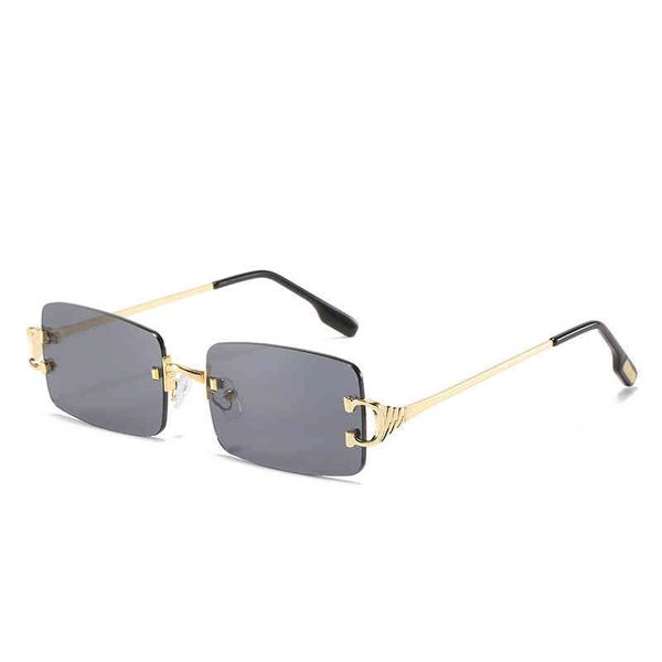 factory outlet new fashion rimless cut small box men's and women's trendy, White;black
factory outlet new fashion rimless cut small box men's and women's trendy, White;black
