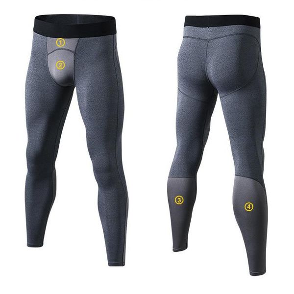 running pants compression men fitness tights high elastic pro sports leggings breathable quick dry gym, Black;blue
running pants compression men fitness tights high elastic pro sports leggings breathable quick dry gym, Black;blue