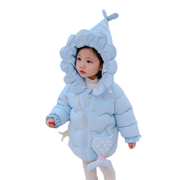 down coat baby girl cotton-padded jacket 2021 cute cartoon winter children's wear hooded thick coat., Blue;gray
down coat baby girl cotton-padded jacket 2021 cute cartoon winter children's wear hooded thick coat., Blue;gray