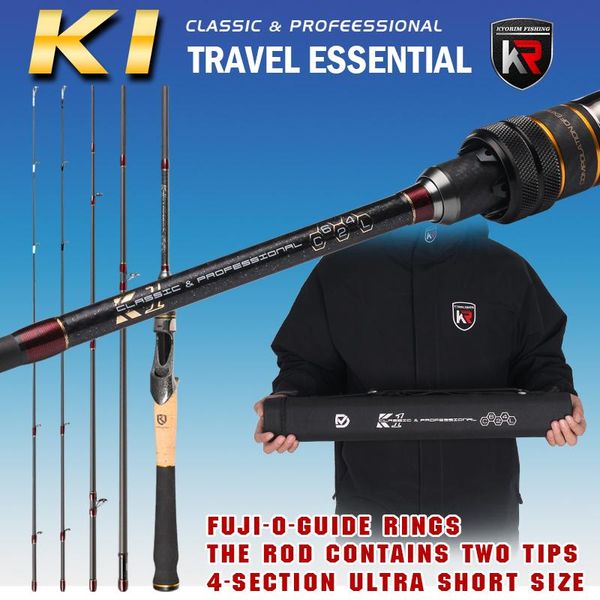 kyorim k1 travel fsihing rod 1.87m japan fuji o guide reel seat x-cross carbon spin cast lure fishing rod two tips 4 section l/l
kyorim k1 travel fsihing rod 1.87m japan fuji o guide reel seat x-cross carbon spin cast lure fishing rod two tips 4 section l/l