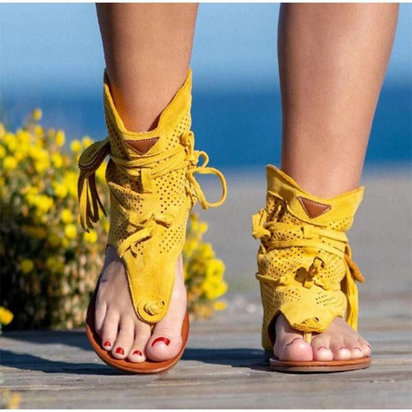 sandals women's retro gladiator ladies clip toe vintage boots casual tassel rome summer flat slipper, Black
sandals women's retro gladiator ladies clip toe vintage boots casual tassel rome summer flat slipper, Black
