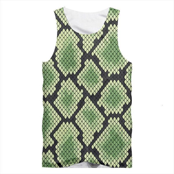 eu size men gyms mens 3d tank print snake scale casual plus 6xl animal vest costume summer sleeveless, White;black
eu size men gyms mens 3d tank print snake scale casual plus 6xl animal vest costume summer sleeveless, White;black