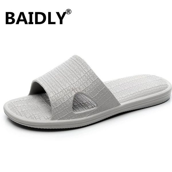 slippers men flat indoor shoes home non-slip bathroom lovers light el beach flip flops men's slides, Black
slippers men flat indoor shoes home non-slip bathroom lovers light el beach flip flops men's slides, Black