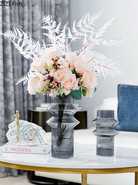 glass vase stripe geometry flower arrangement hydroponic transparent modern home decoration accessories wedding vase decor
glass vase stripe geometry flower arrangement hydroponic transparent modern home decoration accessories wedding vase decor