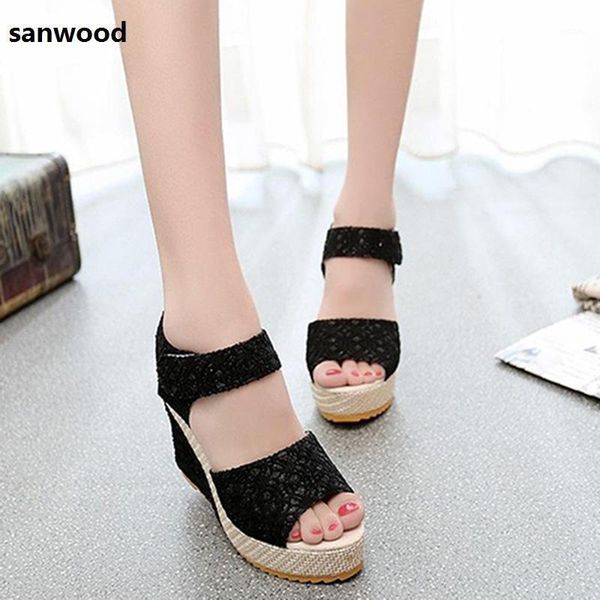 sandals trendy fashion women girl faux leather high heel platform lace peep toe beach1, Black
sandals trendy fashion women girl faux leather high heel platform lace peep toe beach1, Black