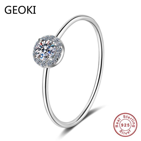 cluster rings geoki passed diamond test 0.3 ct round perfect cut moissanite wedding ring 925 sterling silver luxury jewelry gift, Golden;silver
cluster rings geoki passed diamond test 0.3 ct round perfect cut moissanite wedding ring 925 sterling silver luxury jewelry gift, Golden;silver