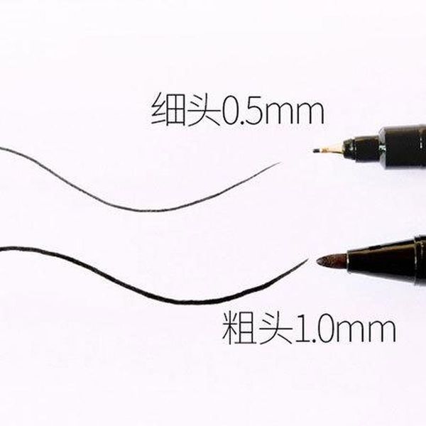 1pcs double-head 0.5mm1.0mm news paper permanent marker graffiti write pen office requirements, Black;red
1pcs double-head 0.5mm1.0mm news paper permanent marker graffiti write pen office requirements, Black;red